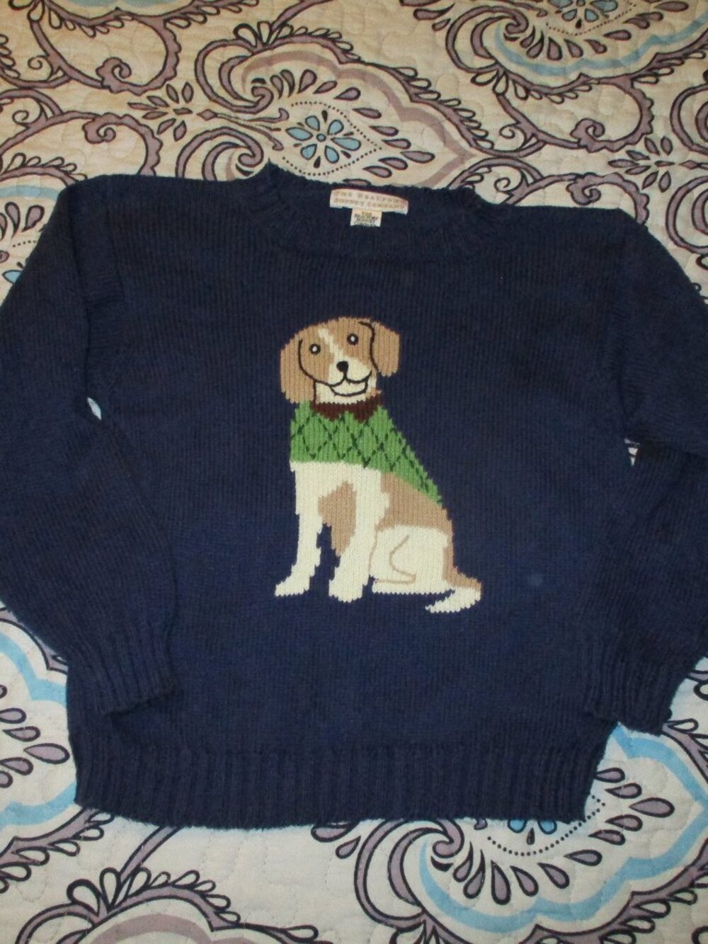 TBBC Beagle dog sweater 4t boys - Picture 2 of 3